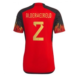 Herren Fußballbekleidung Belgien Toby Alderweireld #2 Heimtrikot WM 2022 Kurzarm
